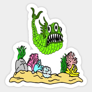 Mutant Fish Sticker